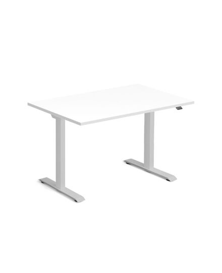 Ekoflex hæve‑sænkebord, Hvid